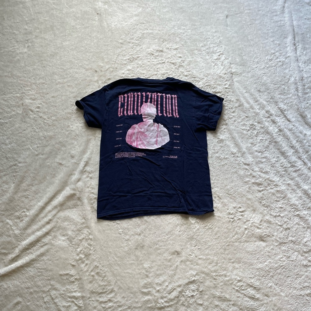 navy tee